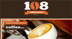 Desktop Screenshot of 108coffee.co.uk